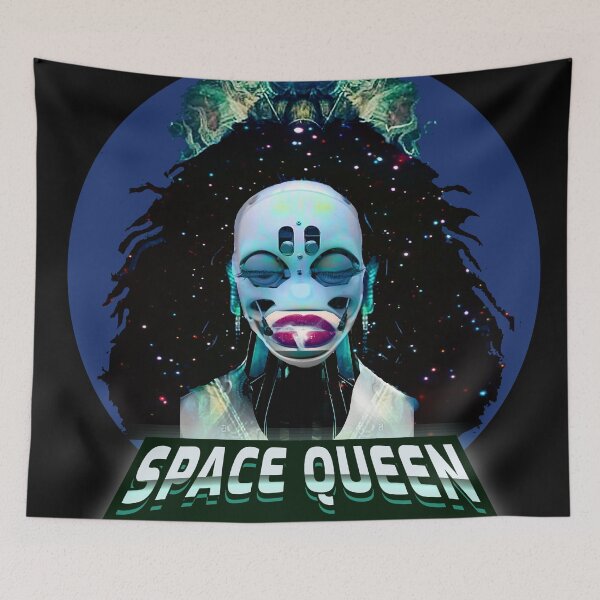 Item preview, Cannabis Strains Space Queen Cyberpunk designed and sold by Coder-T.