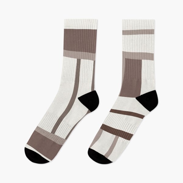 Item preview, Geometric Color Block Rectangles - Brown and Beige designed and sold by Cato99.