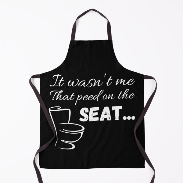 Item preview, Funny White Lie party Peed On The Seat designed and sold by Tatt-Hooligans.