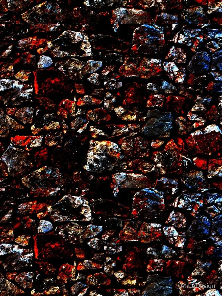 Thumbnail 4 of 4, iPhone Case, Stone Color effect - Stone Color Pattern designed and sold by AnLeDesign.