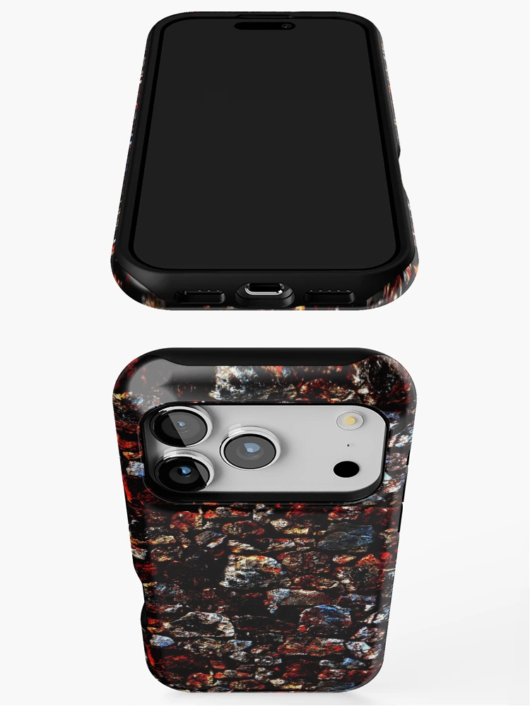 Thumbnail 3 of 4, iPhone Case, Stone Color effect - Stone Color Pattern designed and sold by AnLeDesign.