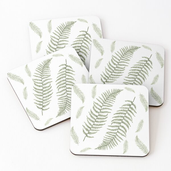 Item preview, Fresh Green Fern Pattern designed and sold by Hatti-v.