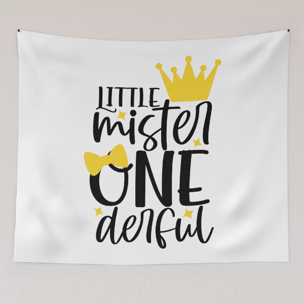 Item preview, Little Mister One derful designed and sold by purpleblobart.