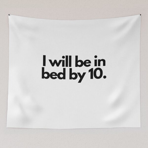 Item preview, In Bed by 10 White Lies Party Humor Quote  designed and sold by luchik-and-co.