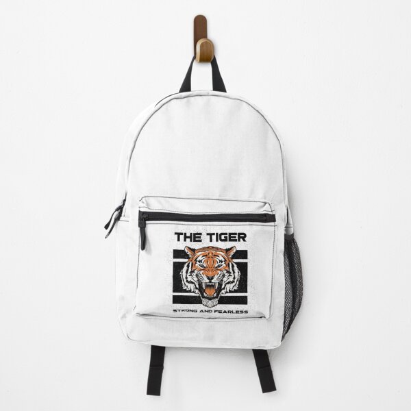 Artikelvorschau, The Tiger Wild Animal Strong and Fearless Quote entworfen und verkauft von Trenddesigns24.