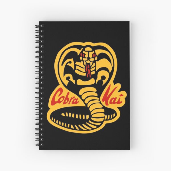 Official Cobra Kai Spiral Notebooks | Redbubble