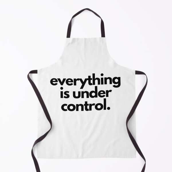 Item preview, Under Control White Lie Party Funny Quote  designed and sold by luchik-and-co.