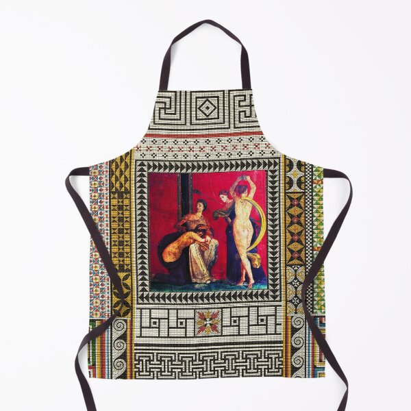 Item preview, POMPEII VILLA OF MYSTERIES ,DANCING MAENAD ,ANTIQUE ROMAN PAINTINGS AND MOSAICS PATCHWORK designed and sold by BulganLumini.