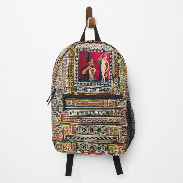 Item preview, POMPEII VILLA OF MYSTERIES ,DANCING MAENAD ,ANTIQUE ROMAN PAINTINGS AND MOSAICS PATCHWORK  designed and sold by BulganLumini.