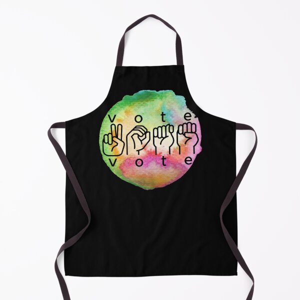 Item preview, VOTE in American Sign Language (ASL) with Text designed and sold by LilWildflowers.