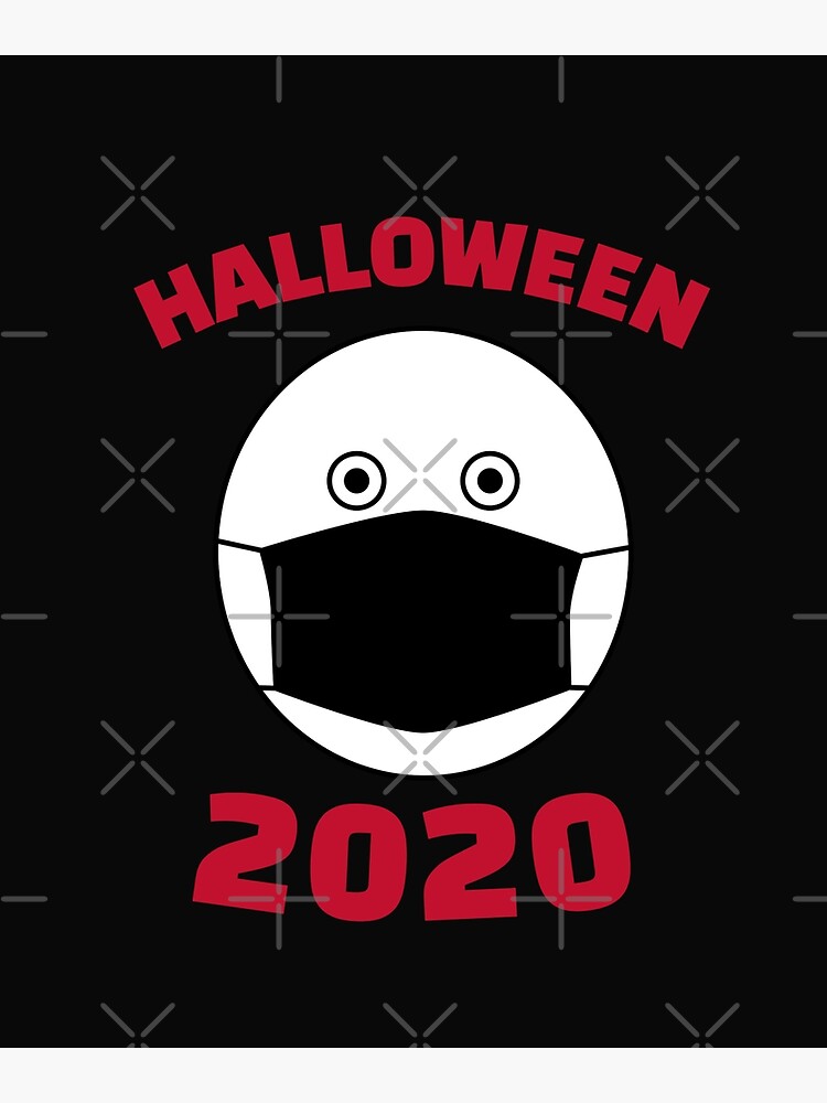 "Funny Halloween Costume For 2020 With Mask" Poster for Sale by