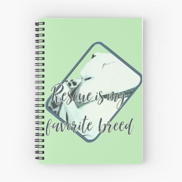 Item preview, rescue is my favorite breed | watercolor artwork designed and sold by Musiccityartfix.