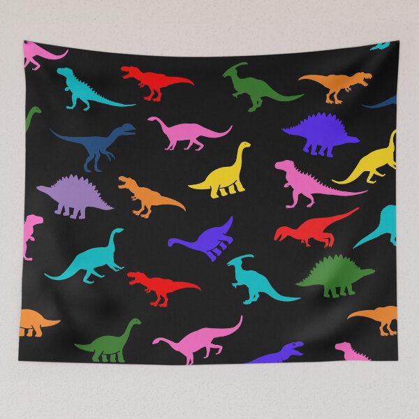 Item preview, Dinosaur Colorful pattern designed and sold by mydreamshop.