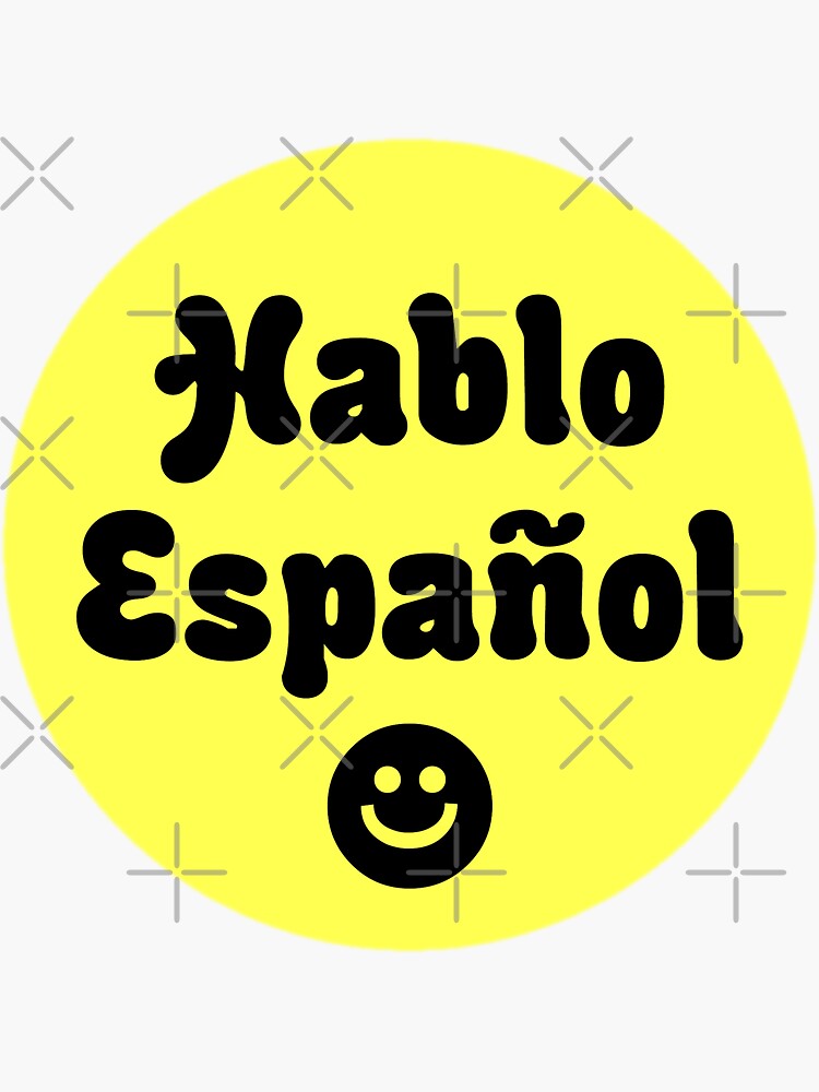 Question Hablas Espanol Do You Speak Spanish Stock Photo