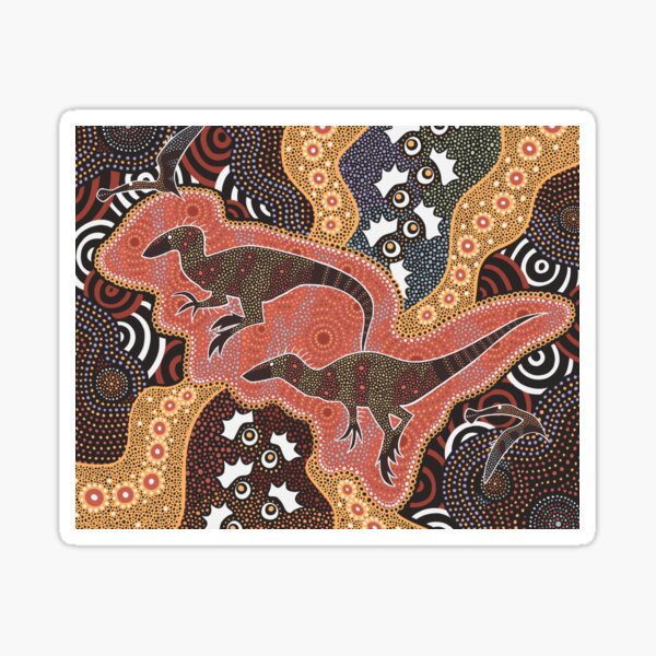 Item preview, Aboriginal Australovenator designed and sold by just9art.