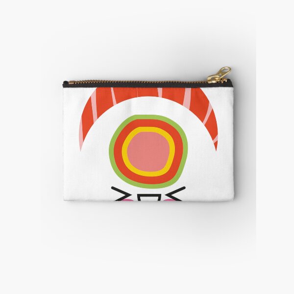 Item preview, kawaii sushi uramaki excited funny rice cute food japan fish designed and sold by korakai.