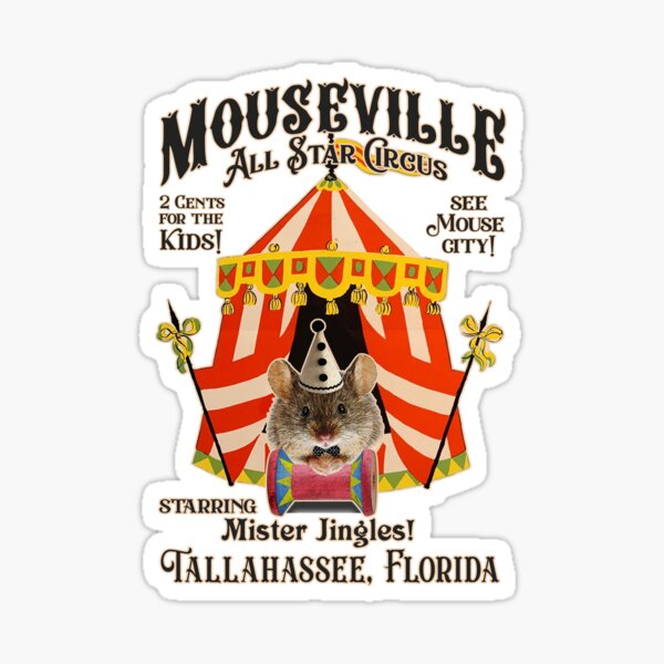 Mouseville Sticker