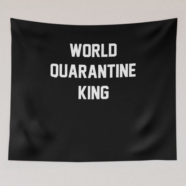 Item preview, World Quarantine King designed and sold by CoolApparelShop.