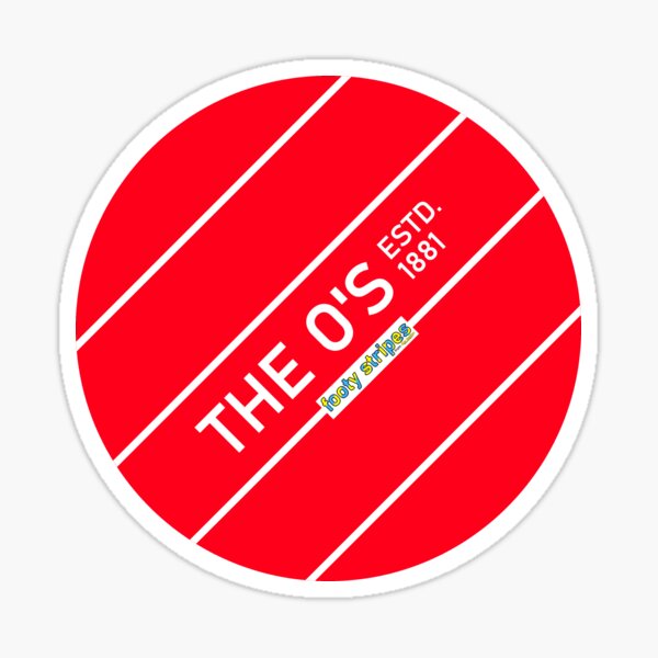 Item preview, LOFC - O's Footy Stripes designed and sold by footystripes.