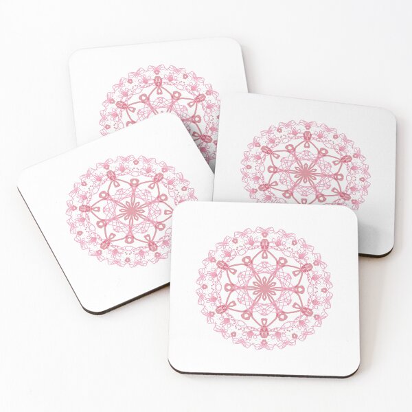 Item preview, Pink round Lace designed and sold by AtelierJasmine.