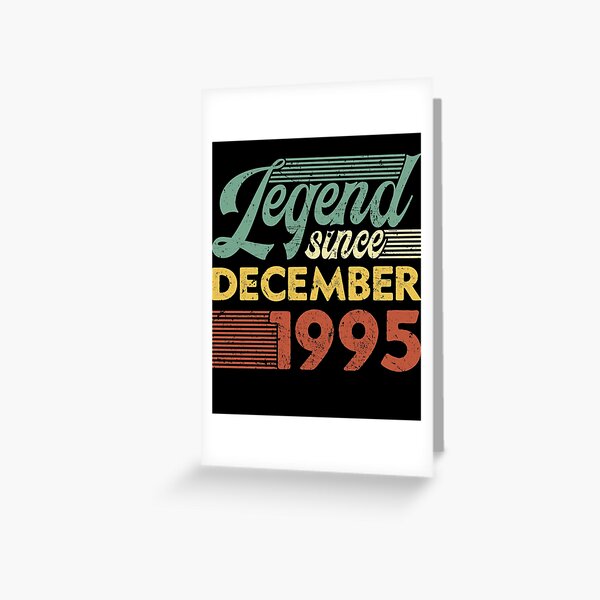 Legend Since October 1995