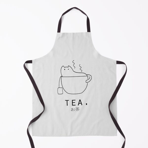 Item preview, Tea "Ocha" with Kawaii Cat Japanese Minimalist Simple Art designed and sold by Neroaida.