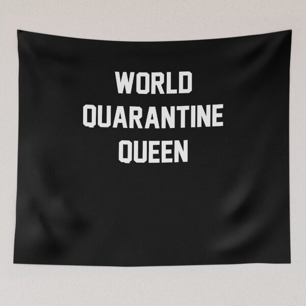 Item preview, World Quarantine Queen designed and sold by CoolApparelShop.