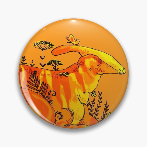 Item preview, Sunset Parasaurolophus  designed and sold by mushroomsoup65.