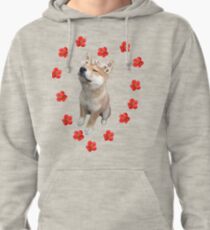 Inu love Pullover Hoodie