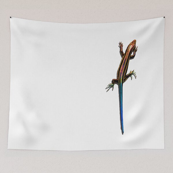Item preview, Blue tail lizard designed and sold by urban-color.