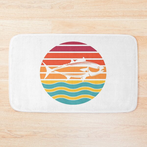 Sunset White Bath Mat Classic