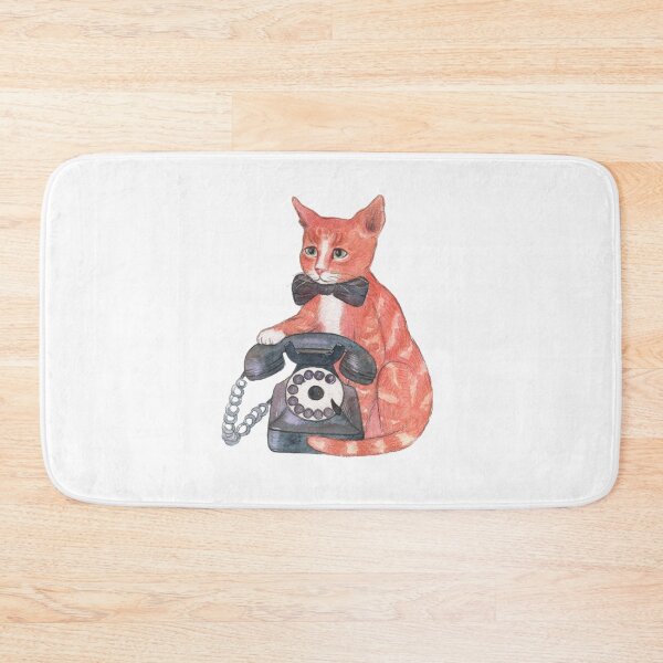 Item preview, Watercoloured Painting- Cat & Bowtie designed and sold by melodicsublime1.