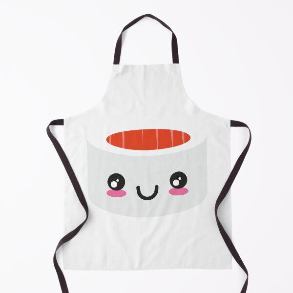 Item preview, kawaii sushi uramaki tuna happy rice food japan funny fish cute designed and sold by korakai.