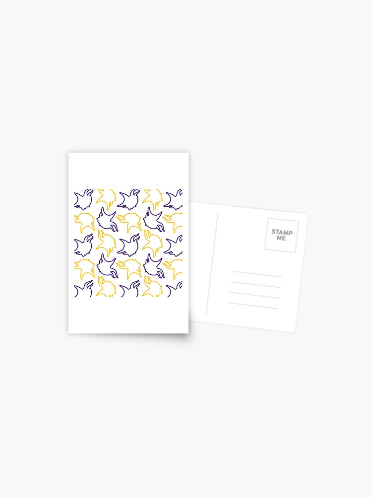 Minnesota Vikings Pattern, Purple Background Sticker for Sale by