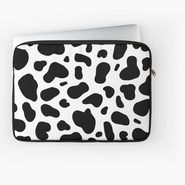 cow print laptop sleeve