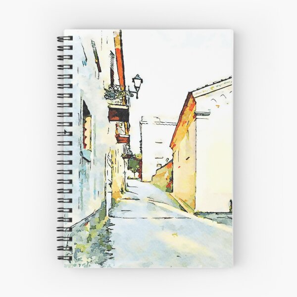 Item preview, Glimpse of a street with small church designed and sold by Giuseppe Cocco.
