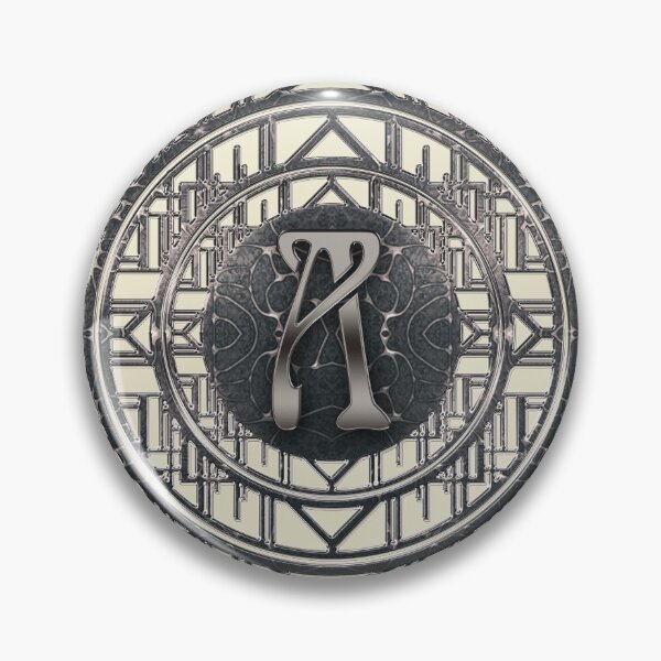 Item preview, Letter A silver glamor art nouveau vintage designed and sold by Xarah.
