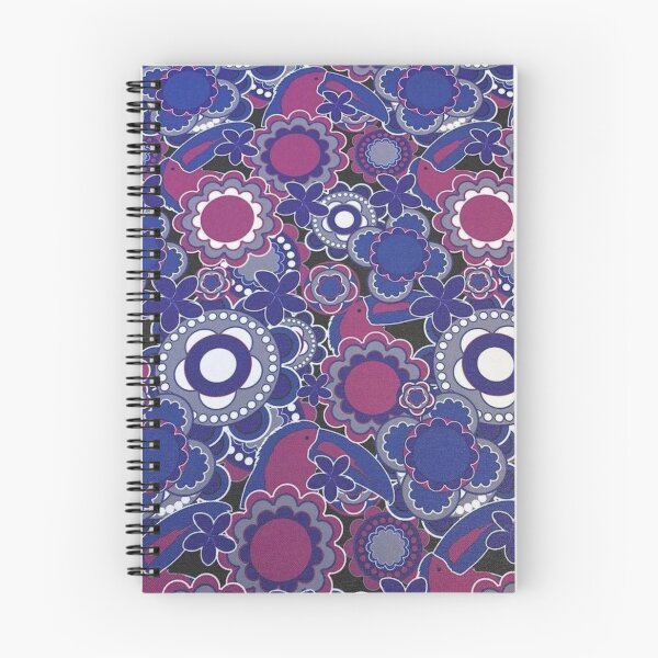 Item preview, Blue, Purple, and white Hummingbird and flower Pattern designed and sold by africanvisuals.