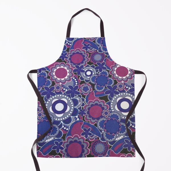 Item preview, Blue, Purple, and white Hummingbird and flower Pattern designed and sold by africanvisuals.