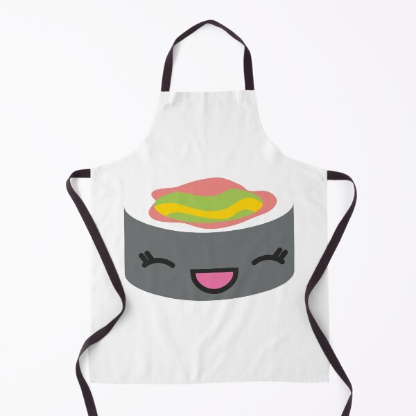 Item preview, kawaii sushi urumaki nori japan funny food fish cute rice designed and sold by korakai.