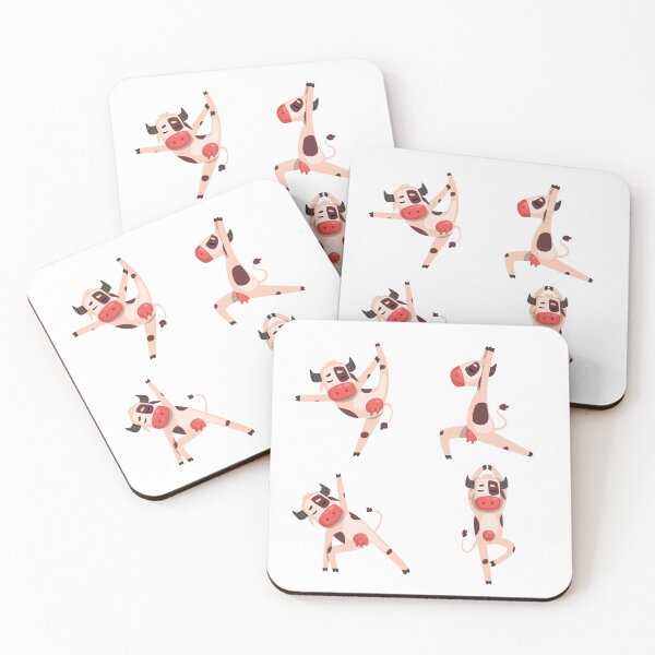 Item preview, Cow doing yoga designed and sold by AnujShah7.