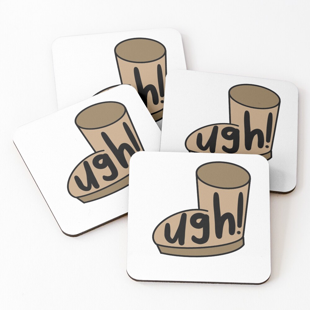 "Ugh UGG boot" Sticker for Sale by EstherKimchi | Redbubble