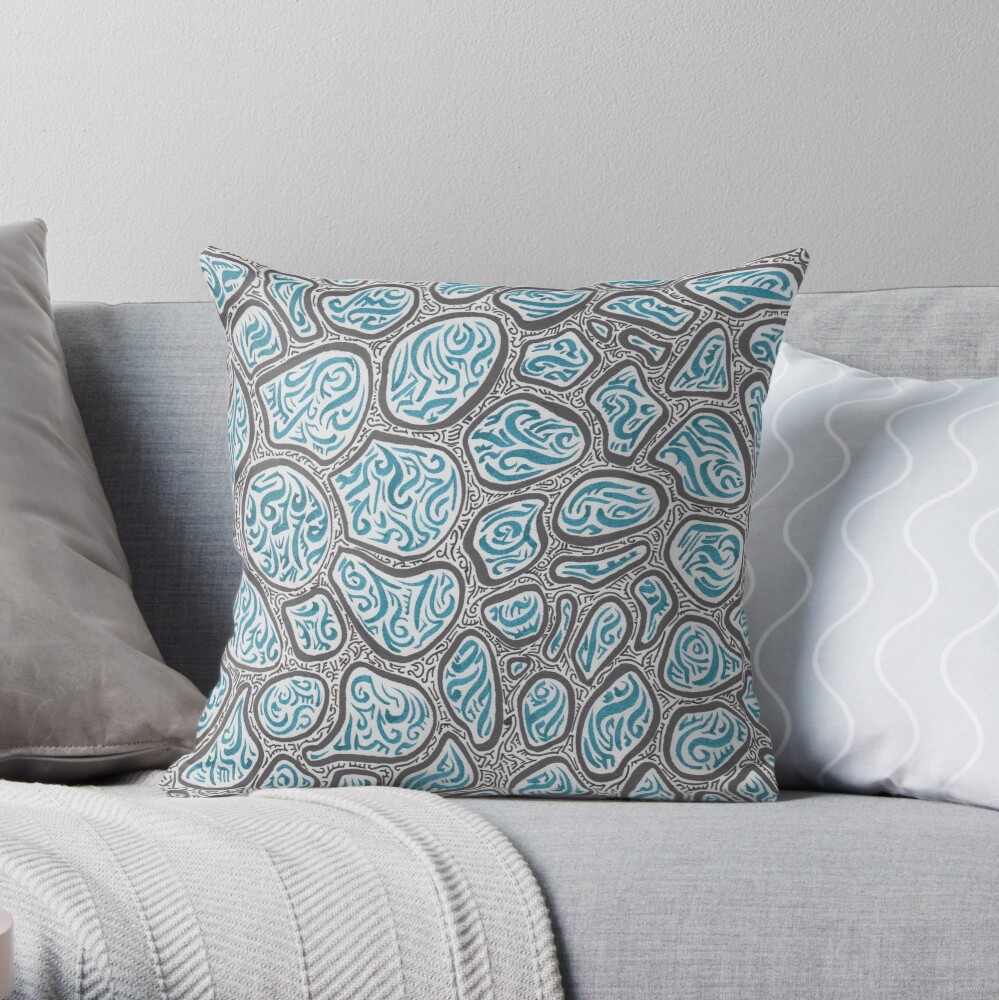 Item preview, Throw Pillow designed and sold by MathenaArt.