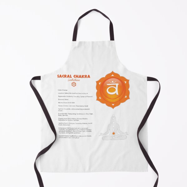 Item preview, Sacral Chakra - Svadhisthana Art & Chart designed and sold by serenaking.