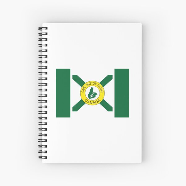 Flagge von Cape Breton Island (inoffiziell), Nova Scotia Spiralblock