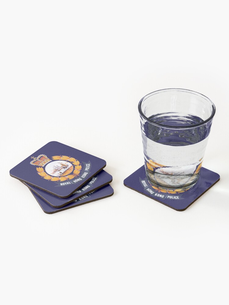 Thumbnail 2 of 5, Coasters (Set of 4), Royal Hong Kong Police designed and sold by lawrencebaird.