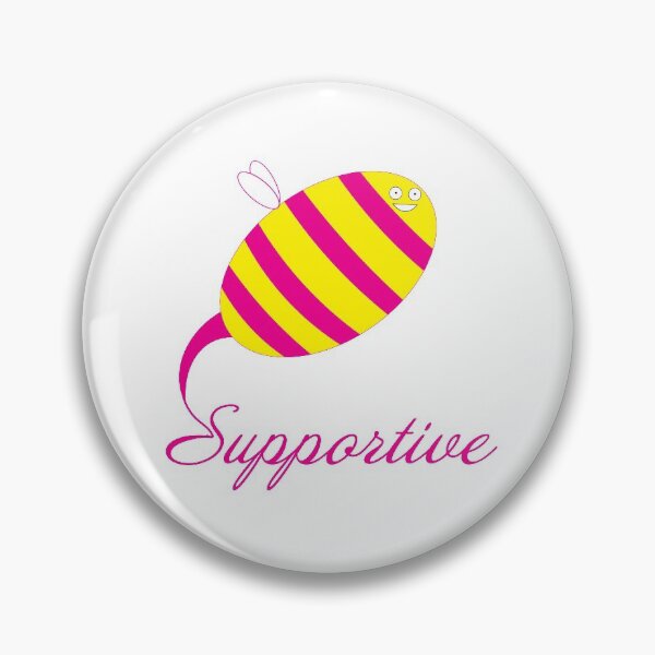 Item preview, Bee Supportive Pink designed and sold by JustB0b.