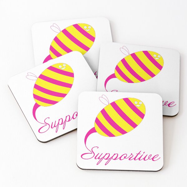 Item preview, Bee Supportive Pink designed and sold by JustB0b.