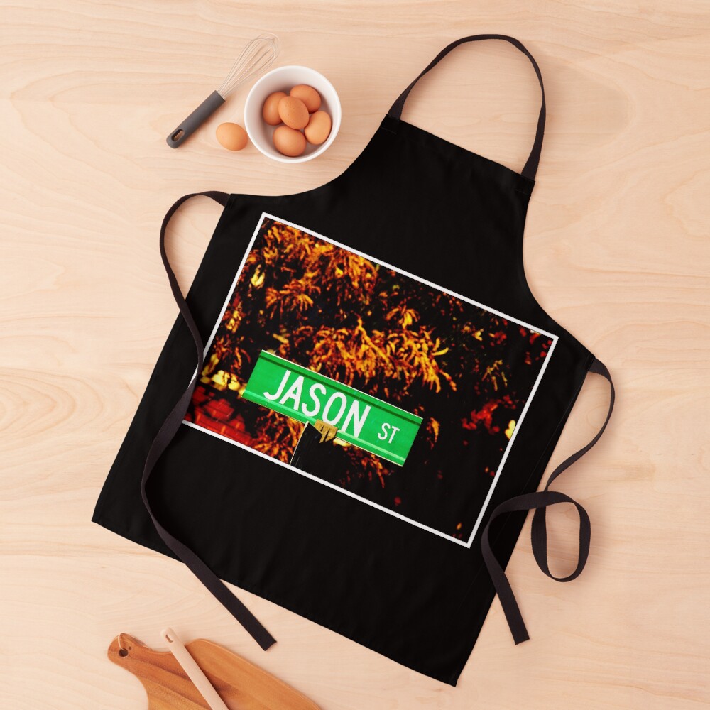 Jason, Jason mask, Jason socks, Jason sticker, Jason magnet, Jason backpack Apron