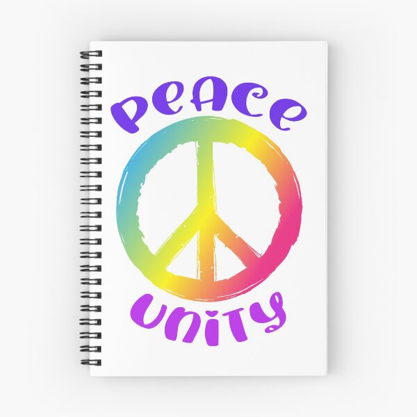 Item preview, Peace and Unity Rainbow Peace Sign Statement designed and sold by DigitalPie.